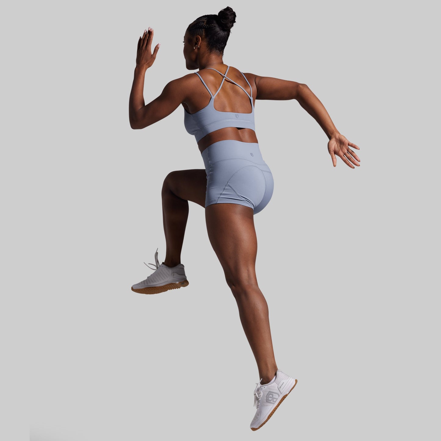 Exhale Sports Bra (Nickel)