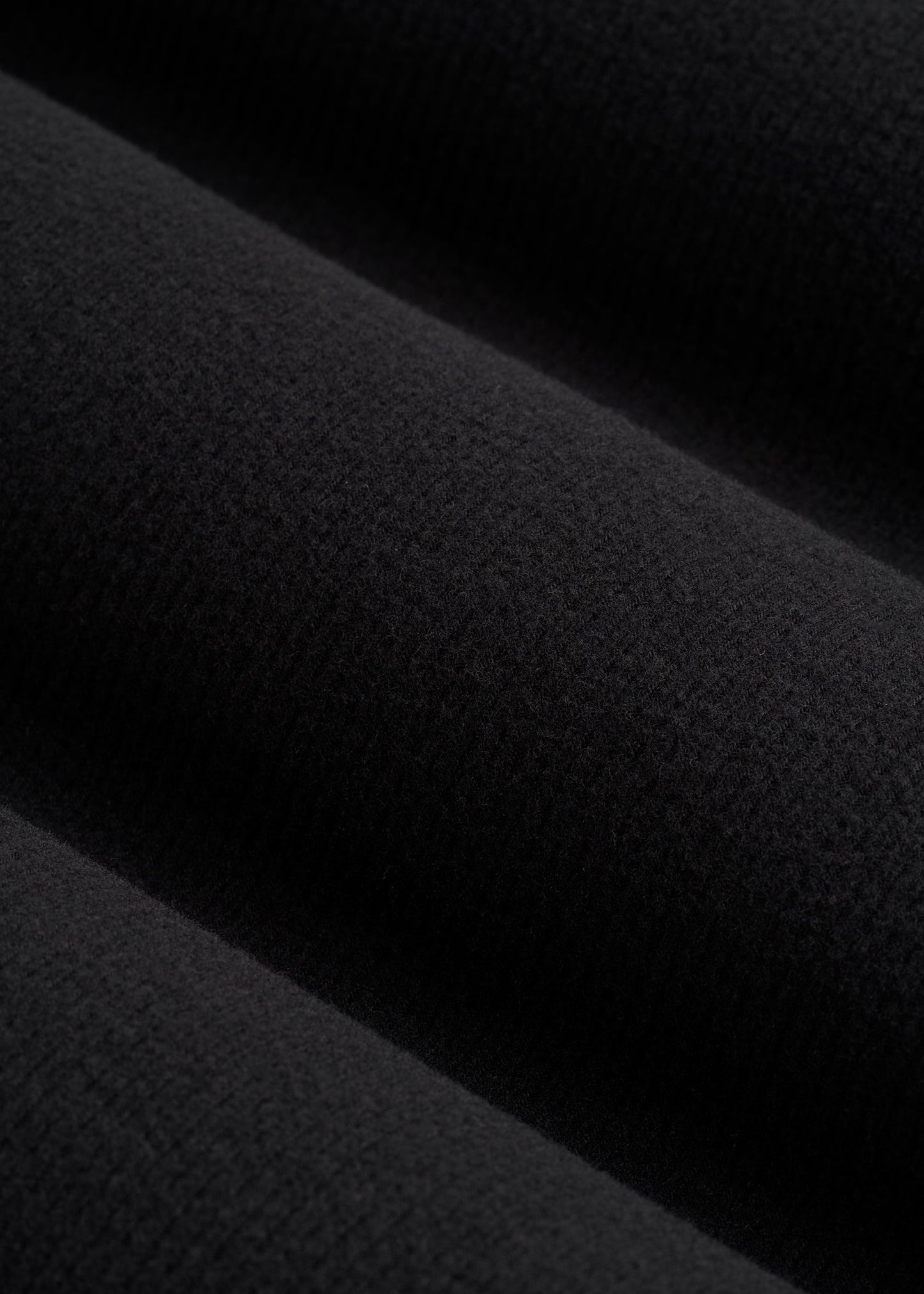 Long Sleeve Ribbed Crewneck Henley Shirt for Tall Women in Black