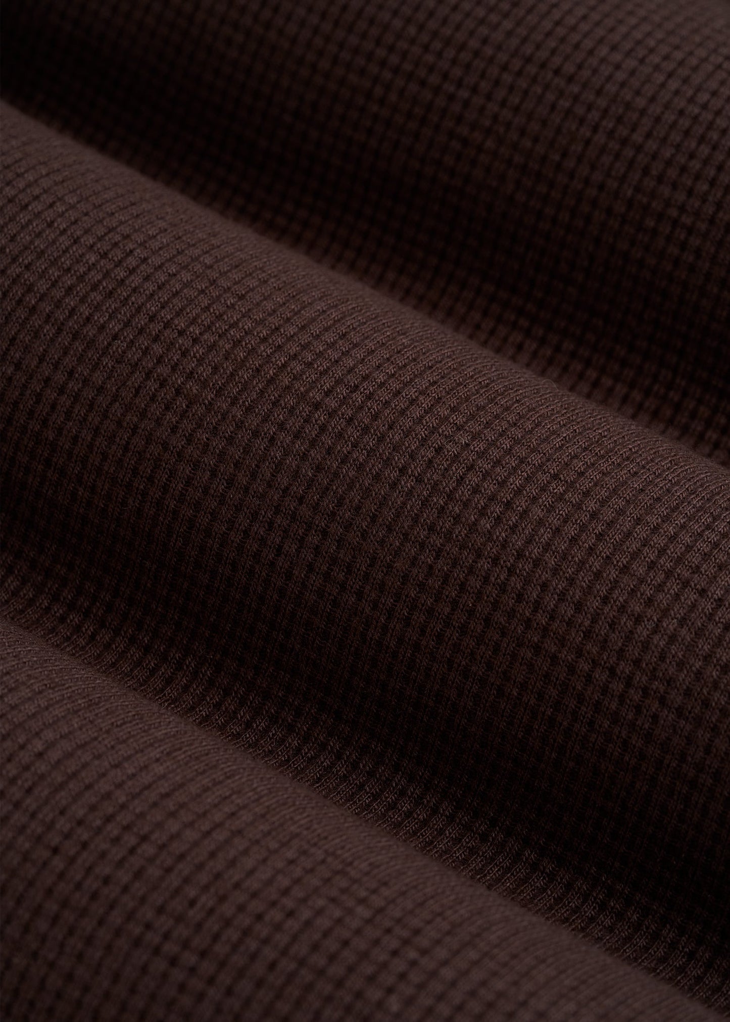 Open-Bottom Waffle Lounge Pants for Tall Women in Espresso