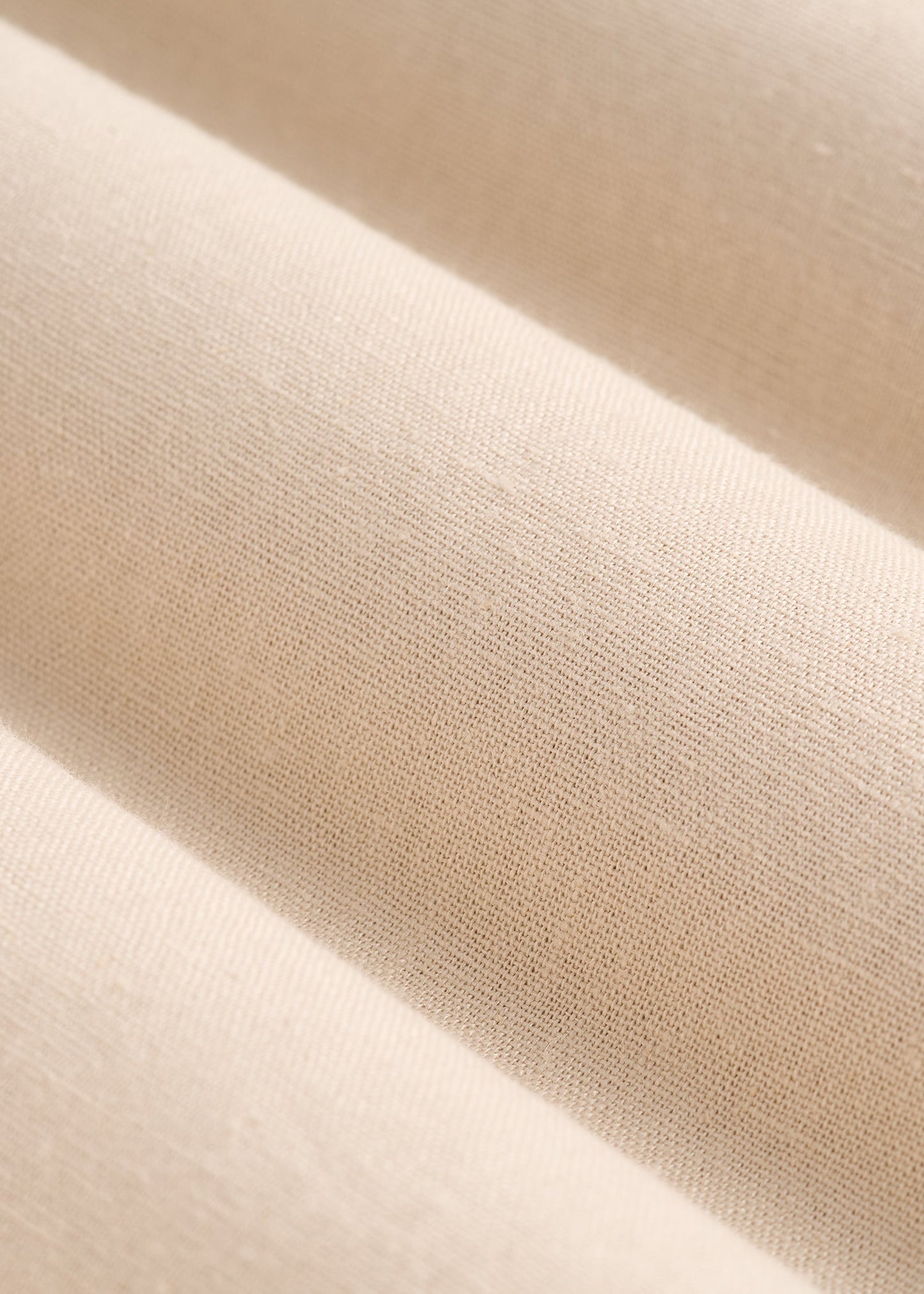 Pull On Wide Leg Linen Pants for Tall Women in Light Stone