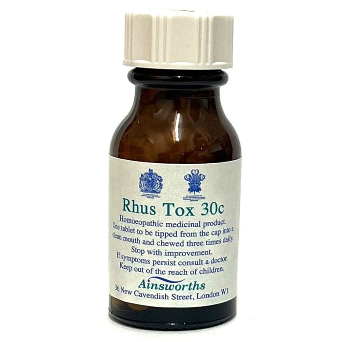 Rhus Tox 30C Single Counter Remedy 120 tabs