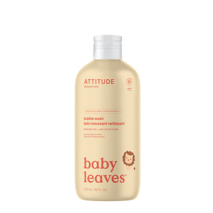 ATTITUDE baby leavesโข Natural Bubble Wash Pear Nectar 18312_en?_main? Pear Nectar