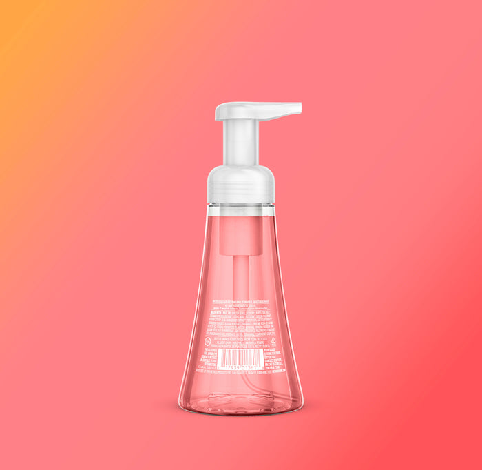 (carton of 6) foaming hand wash 300ml - pink grapefruit