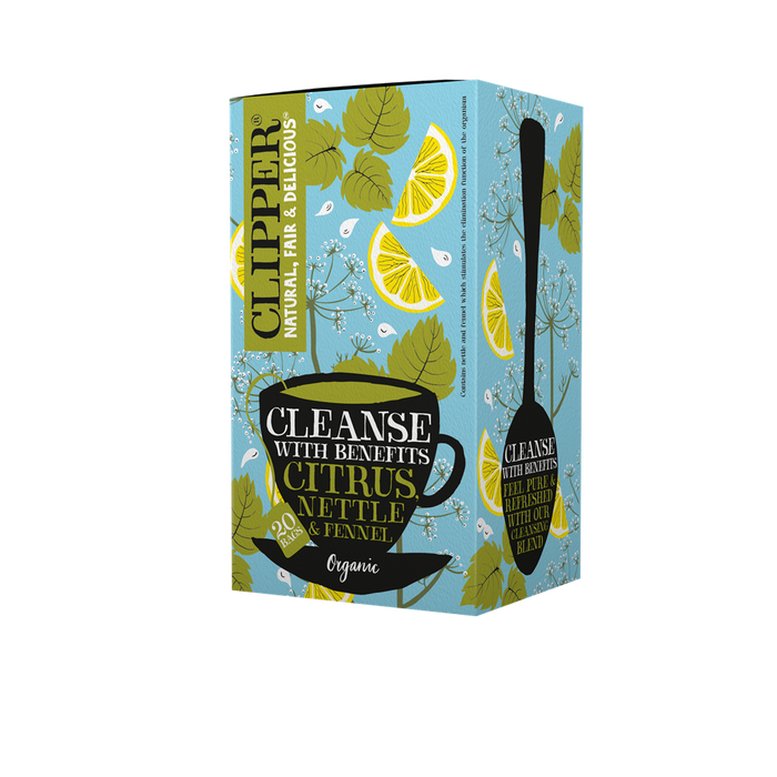 Clipper Organic Cleanse with Benefits Infusion 20 Bags