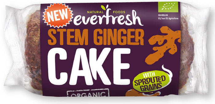 Organic Sprouted Stem Ginger Cake 350g