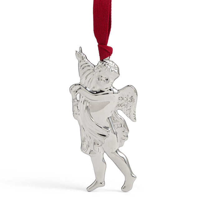 Festive Raphael Ornament Silver