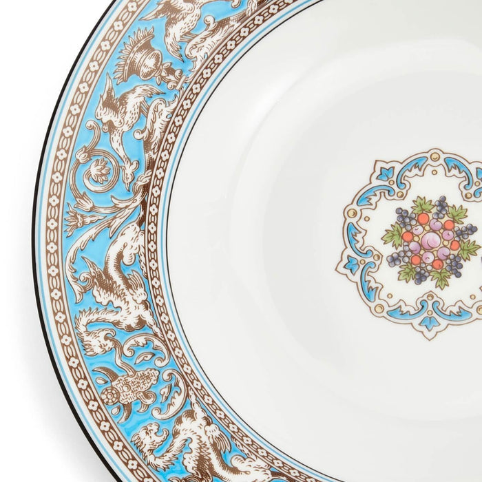 Florentine Turquoise Soup Plate