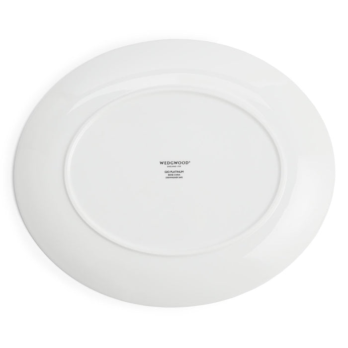 Gio Platinum Oval Platter