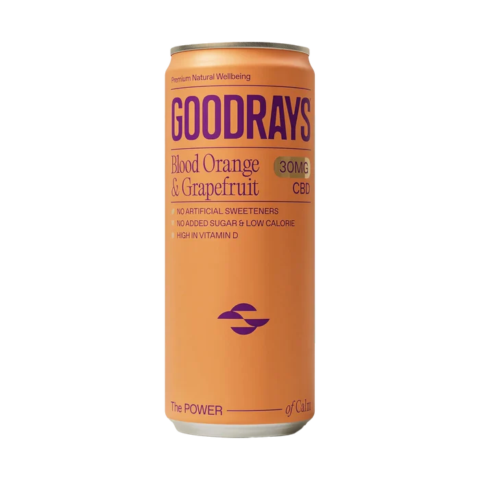 GoodRays CBD Blood Orange & Grapefruit