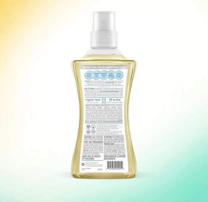 laundry detergent 1.58L - free & clear