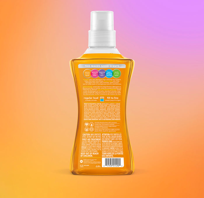 laundry detergent 66 loads 1.58L - ginger mango