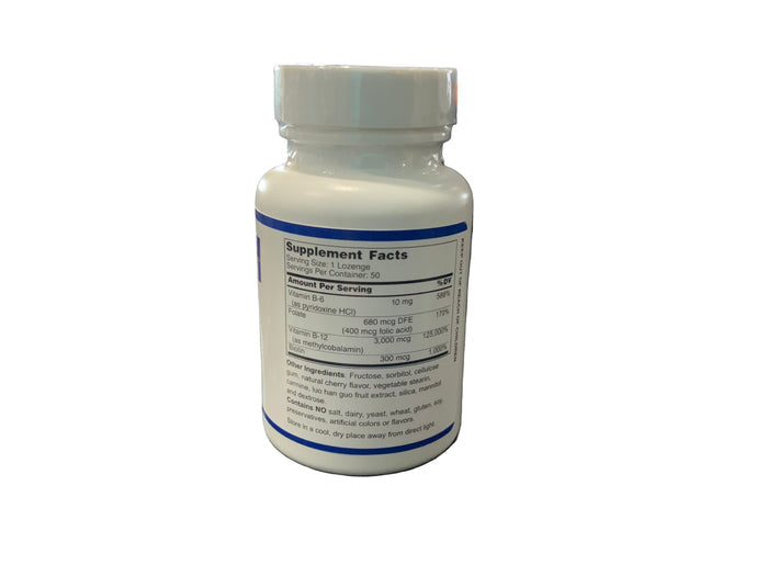 Methyl B-12 lozenges