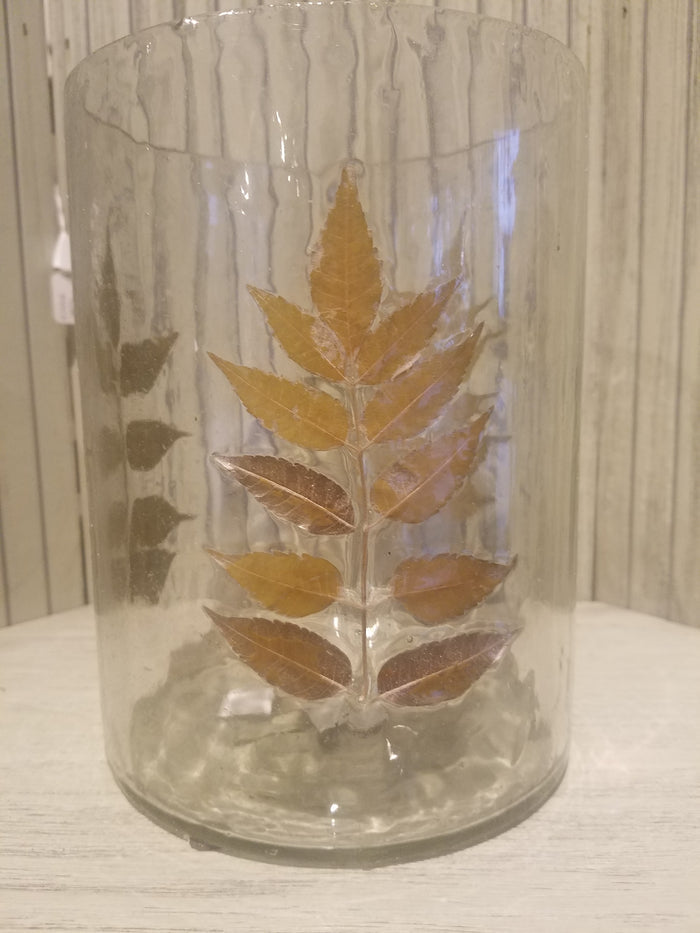 MI Glass Fern Botanical Lantern