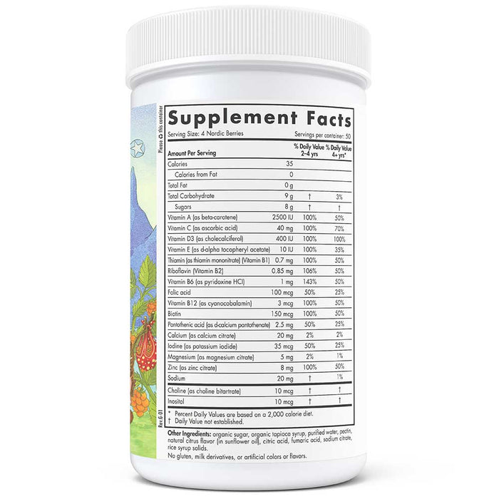 Nordic Berries Gummies 200ct