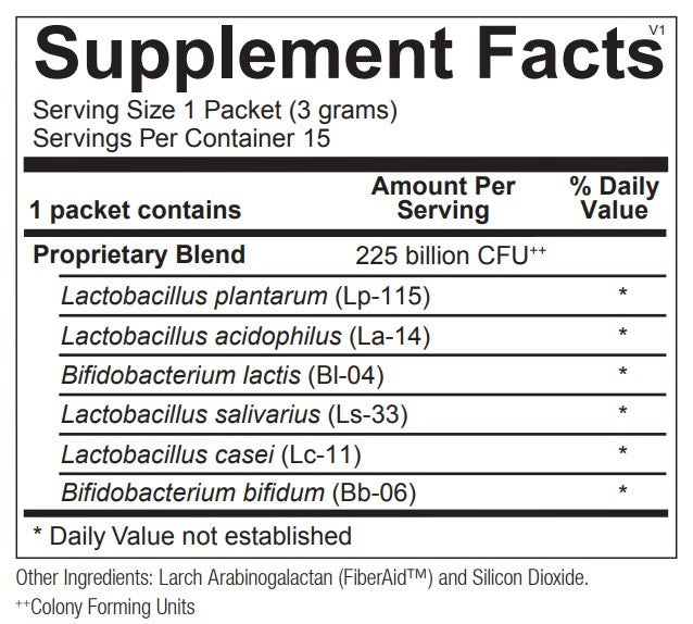 Probiotic 225 15ct Ortho Molecular
