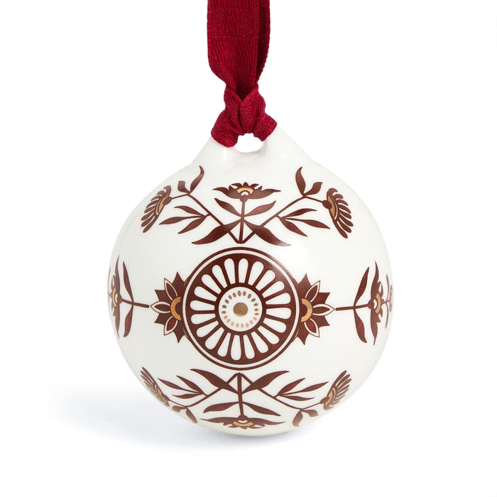 Red Splendour Ornament Pair