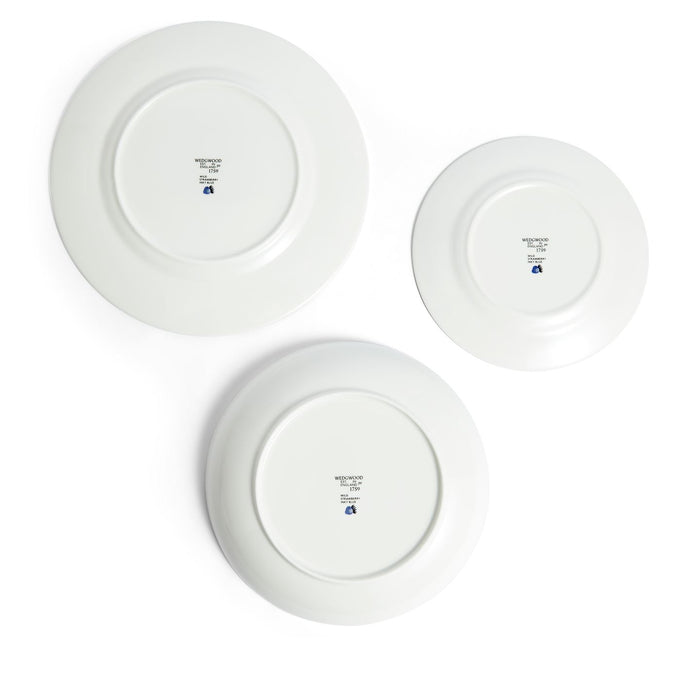 Wild Strawberry Inky Blue Dinnerware 4 Piece Set