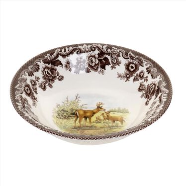 Woodland Mule Deer Ascot Cereal Bowl