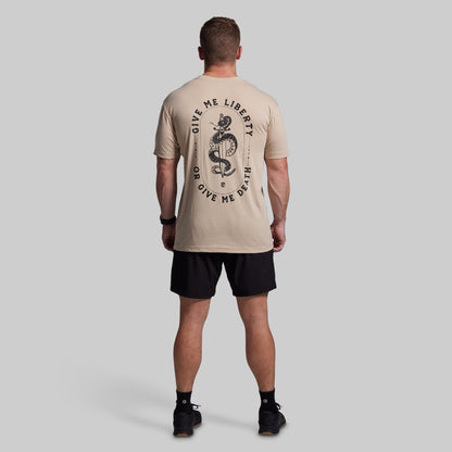 Give Me Liberty Tee (Tan)