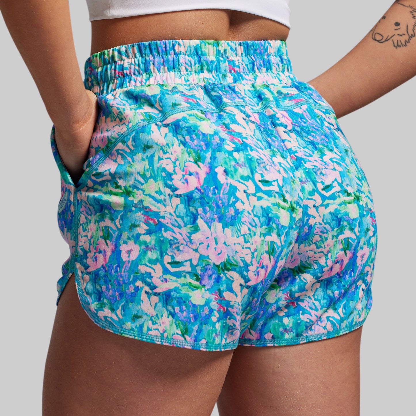 Lounge Lux Short Set (Blossom/Jelly Mint)