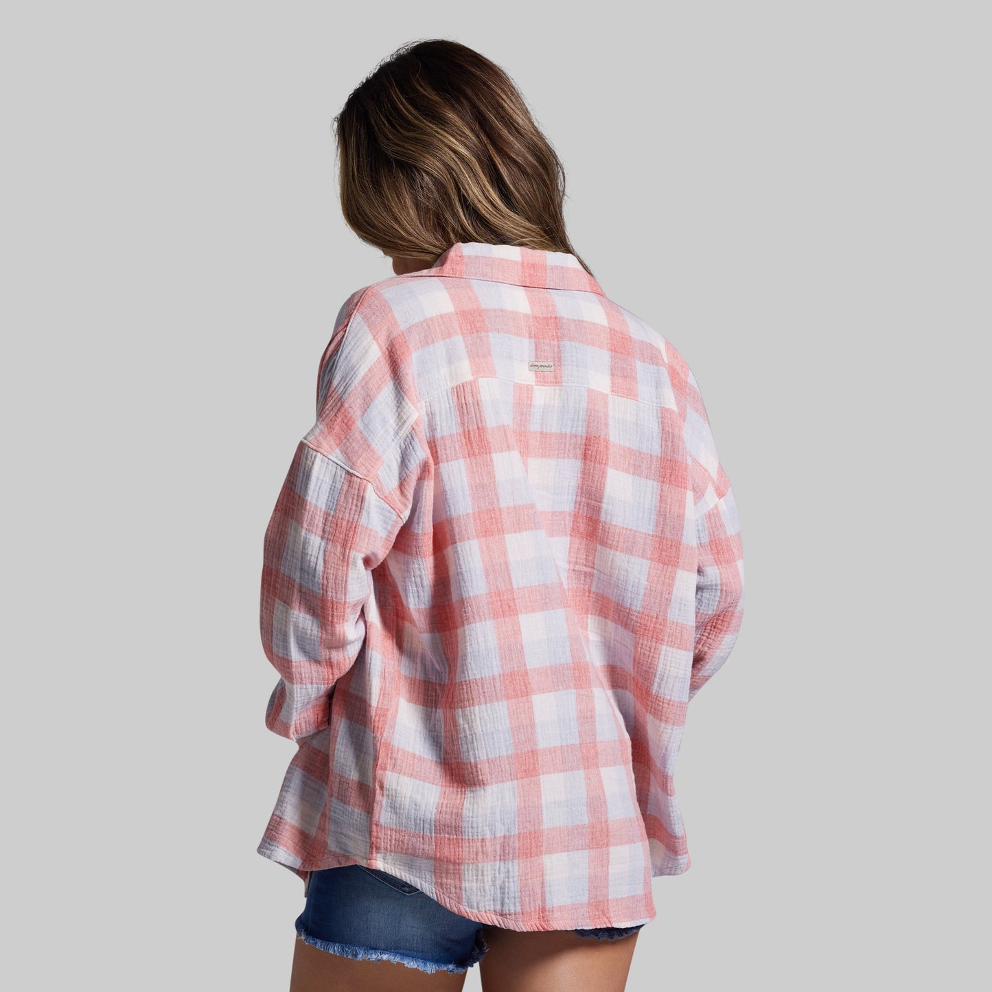 Women's Oversized Summer Plaid (Vintage USA)