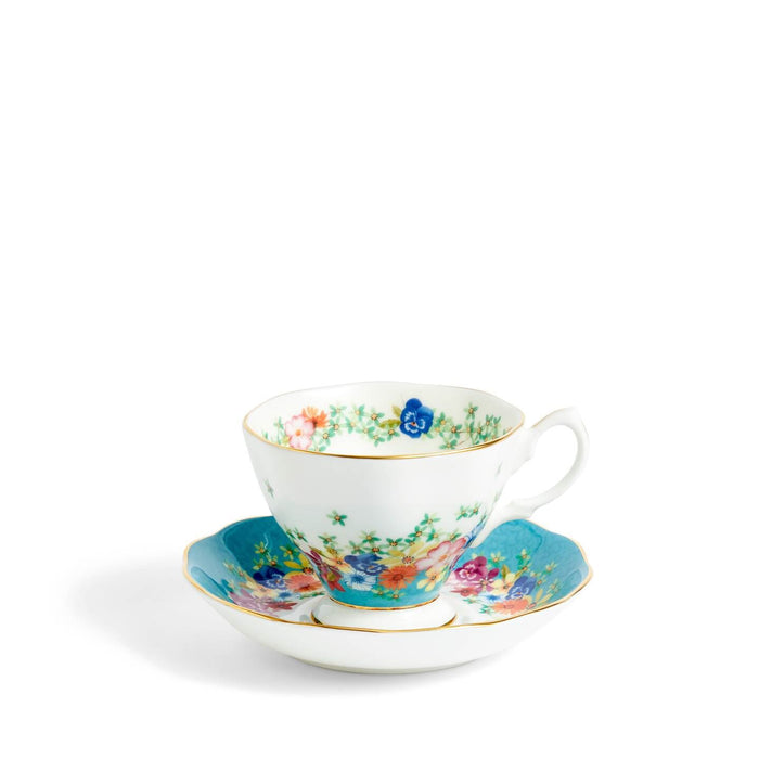 100 Years Teacup & Saucer, Florence 1940