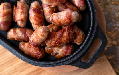 17 Inch Seasoned Cast Iron Dual Handle Pan