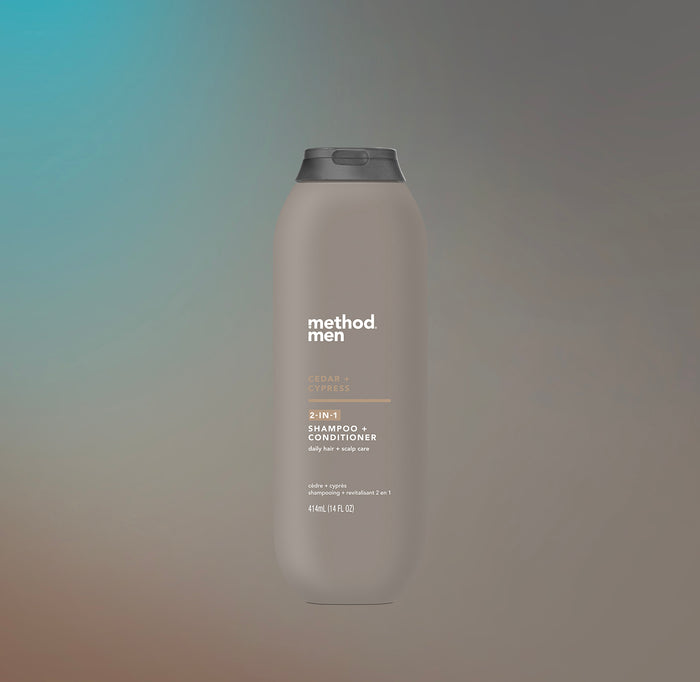 2 in 1 shampoo + conditioner 414ml - cedar + cypress