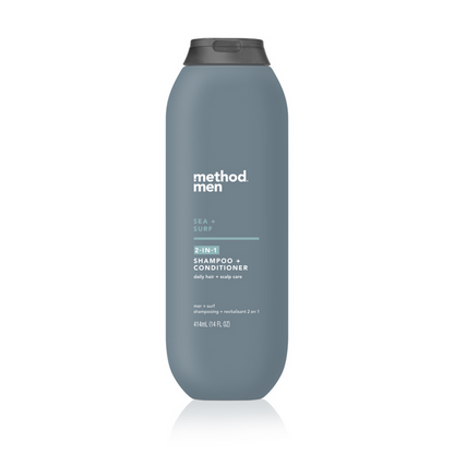 2 in 1 shampoo + conditioner 414ml - sea + surf