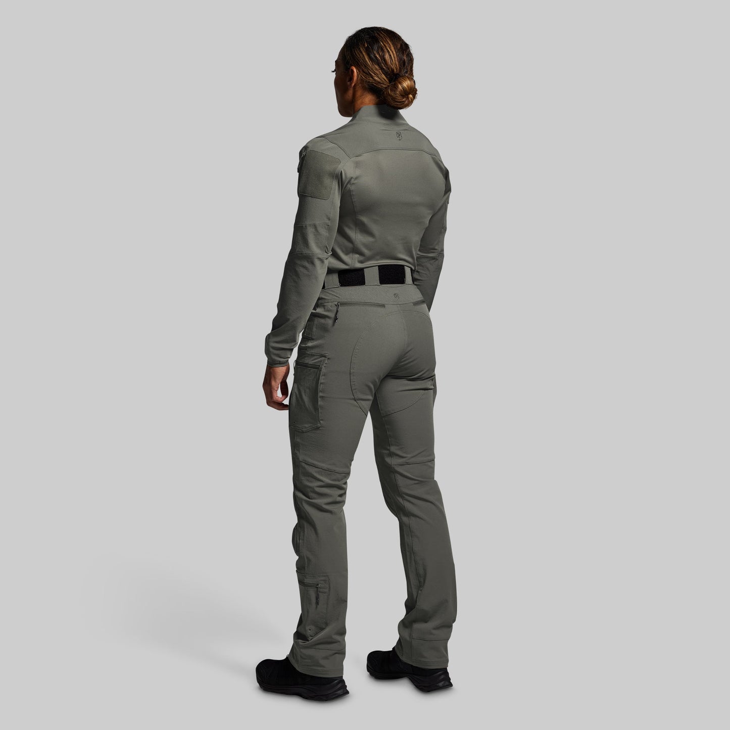Women's Long Sleeve Op Top (Ranger Green)