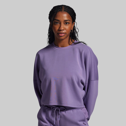 Lounge Lux Short Set (Soft Grape)