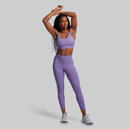 Exhale Sports Bra (Soft Grape)