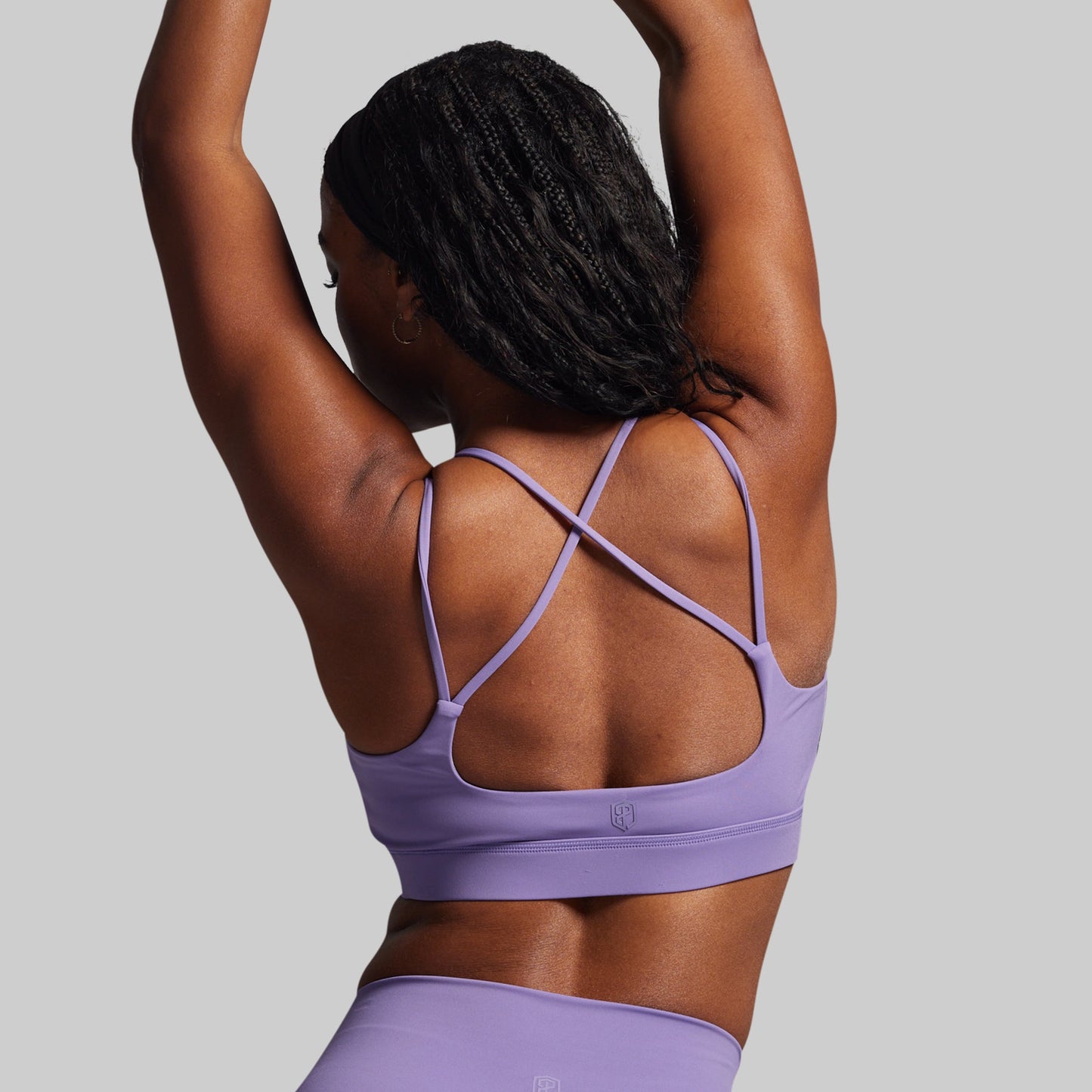 Exhale Sports Bra (Soft Grape)