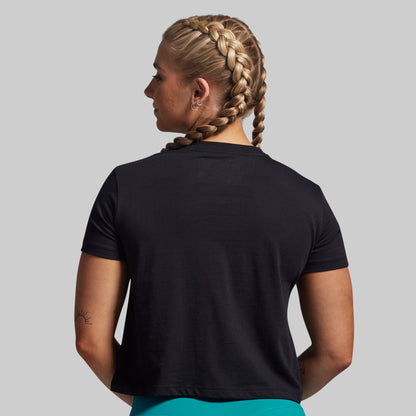 BP Retro Crop Tee (Black)