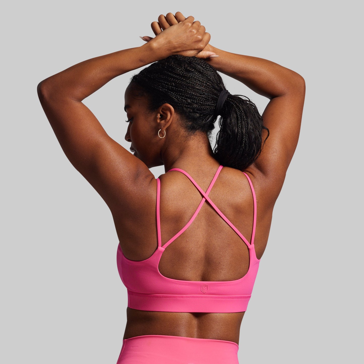 Your Go To Booty Short Set (Bubblegum)