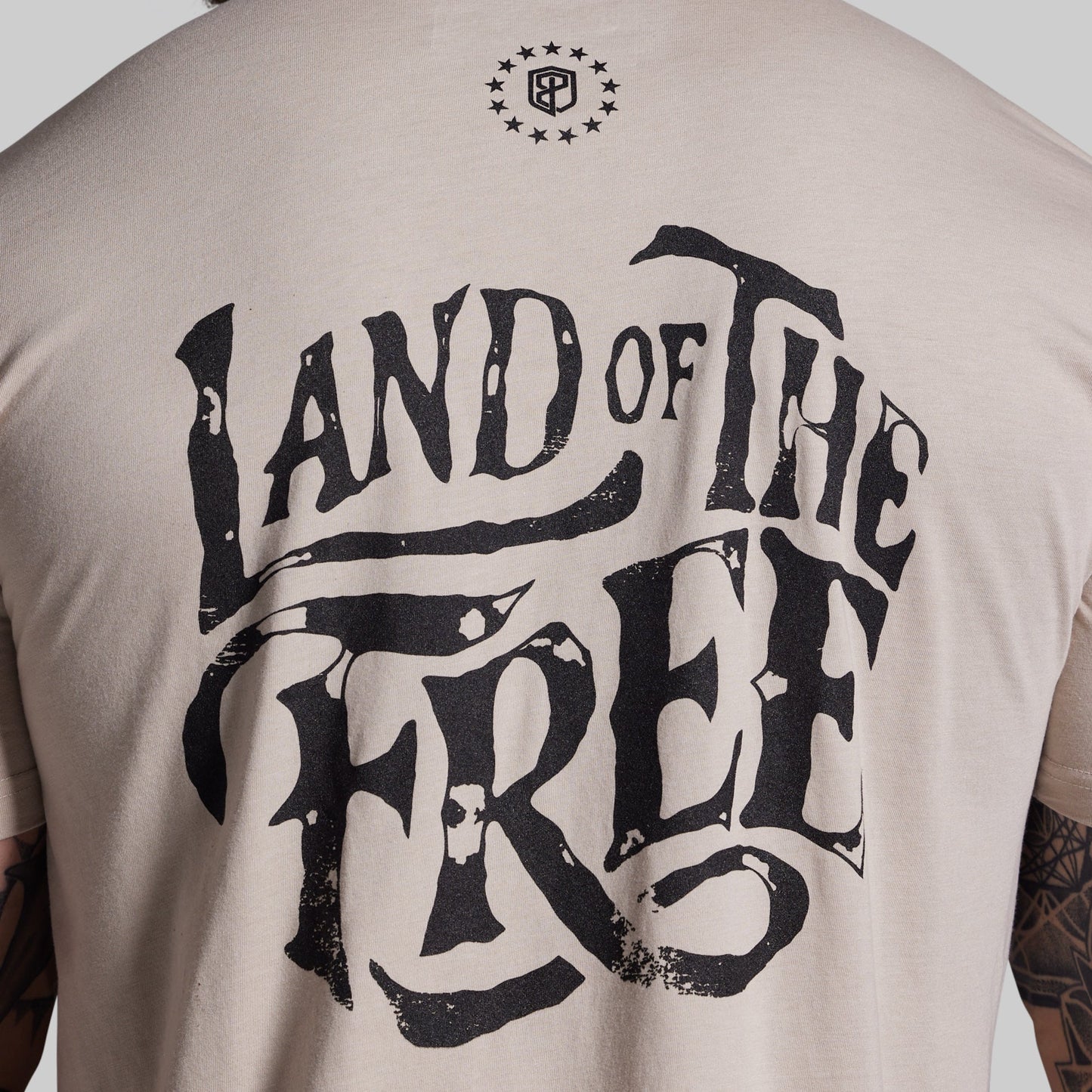 Land of the Free Tee (Tan)