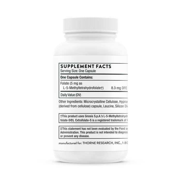 5-MTHF 1mg 60ct