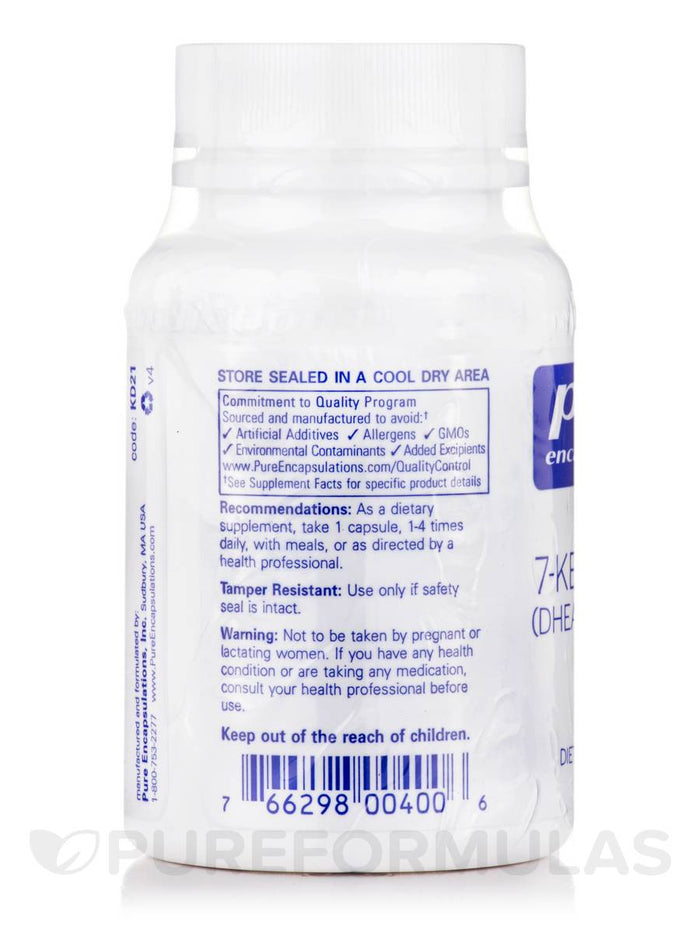 7-Keto DHEA 25mg 120ct Ortho Molecular