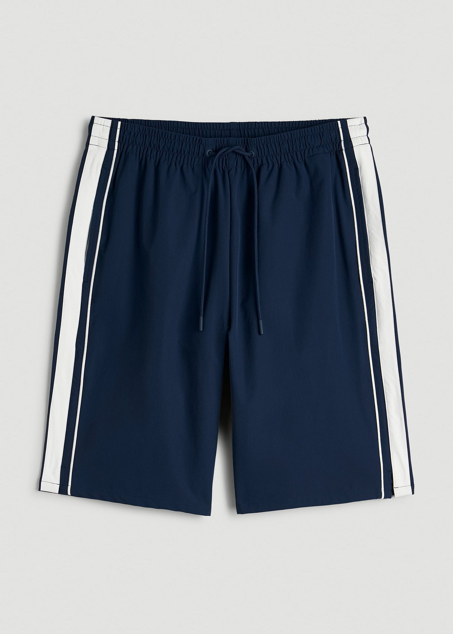 Flex Nylon Short for Tall Men in Navy Blue