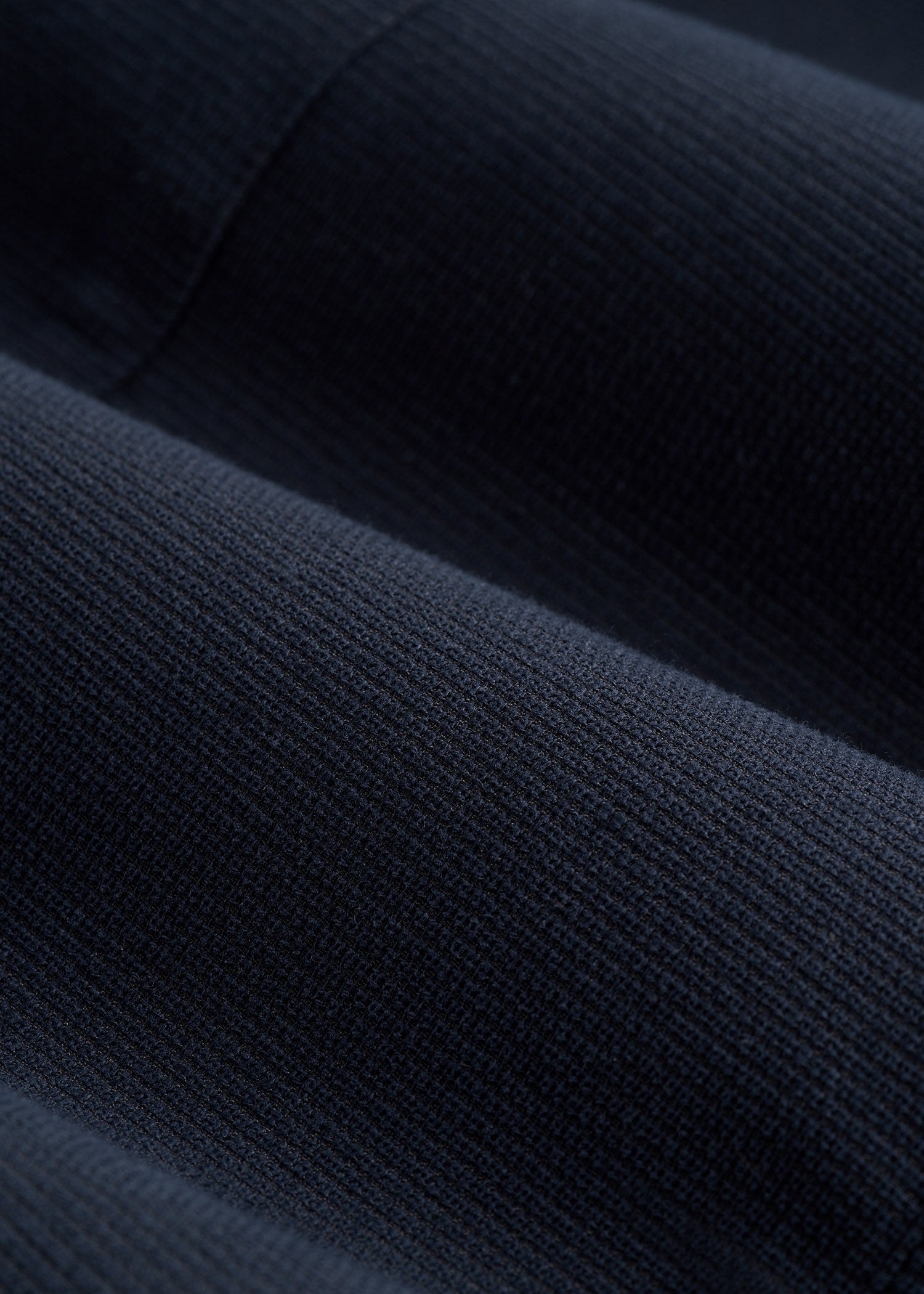 Textured Garment Washed Stretch Cotton Suit Pants for Tall Men in Evening Blue