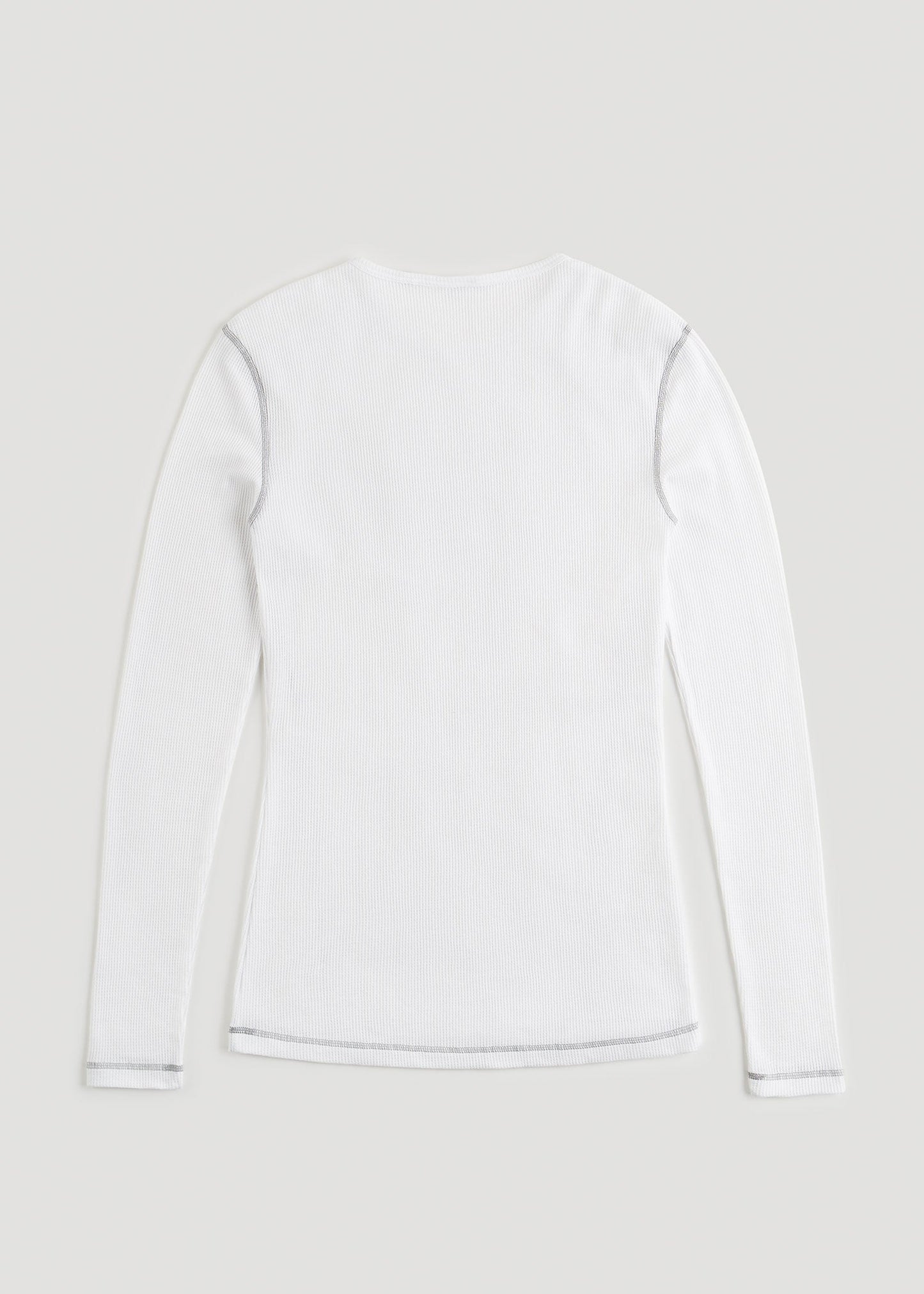 LJ&S Long Thermal Undershirt for Tall Men in White