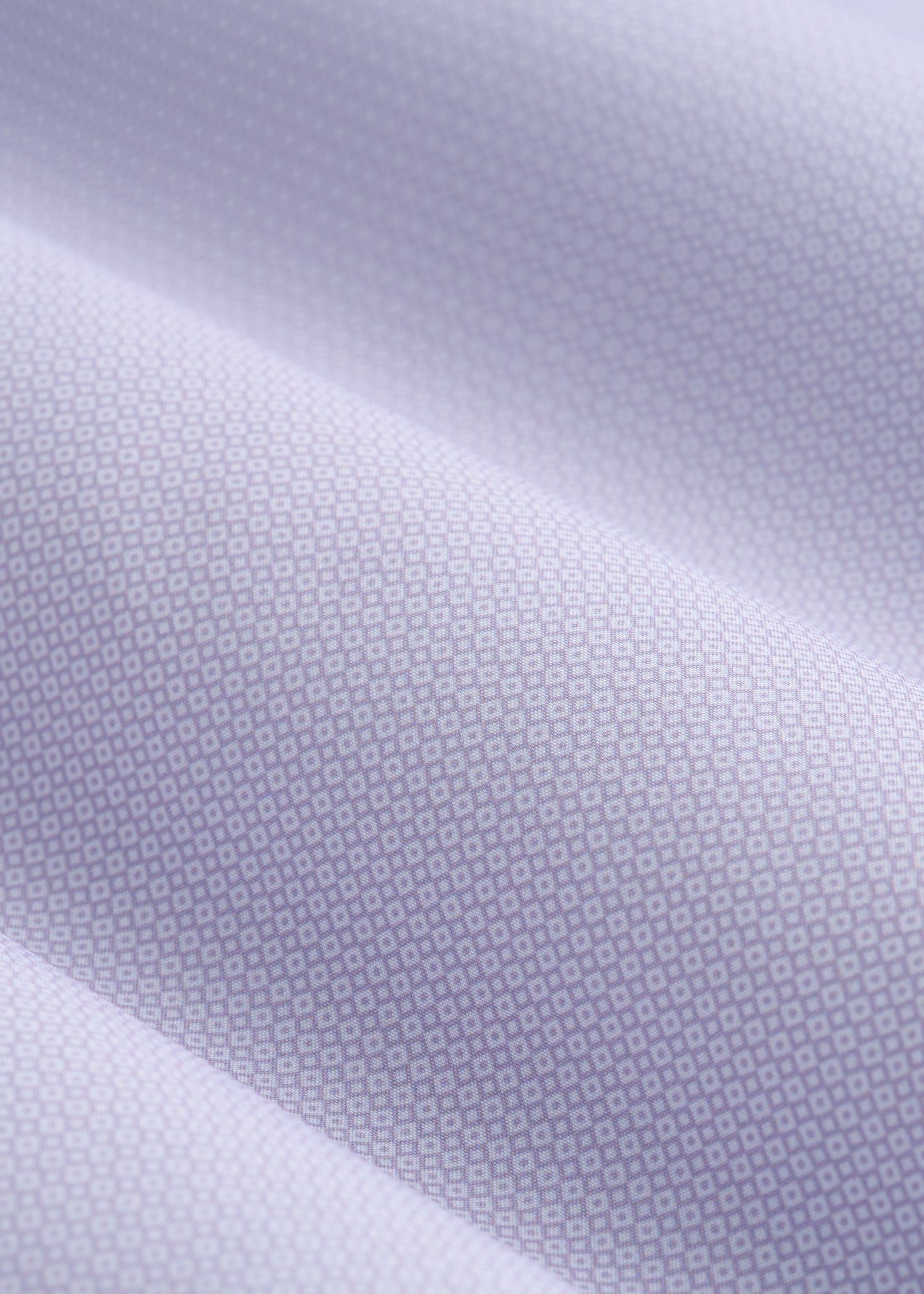 Traveler Stretch Dress Shirt in Light Violet Geometric