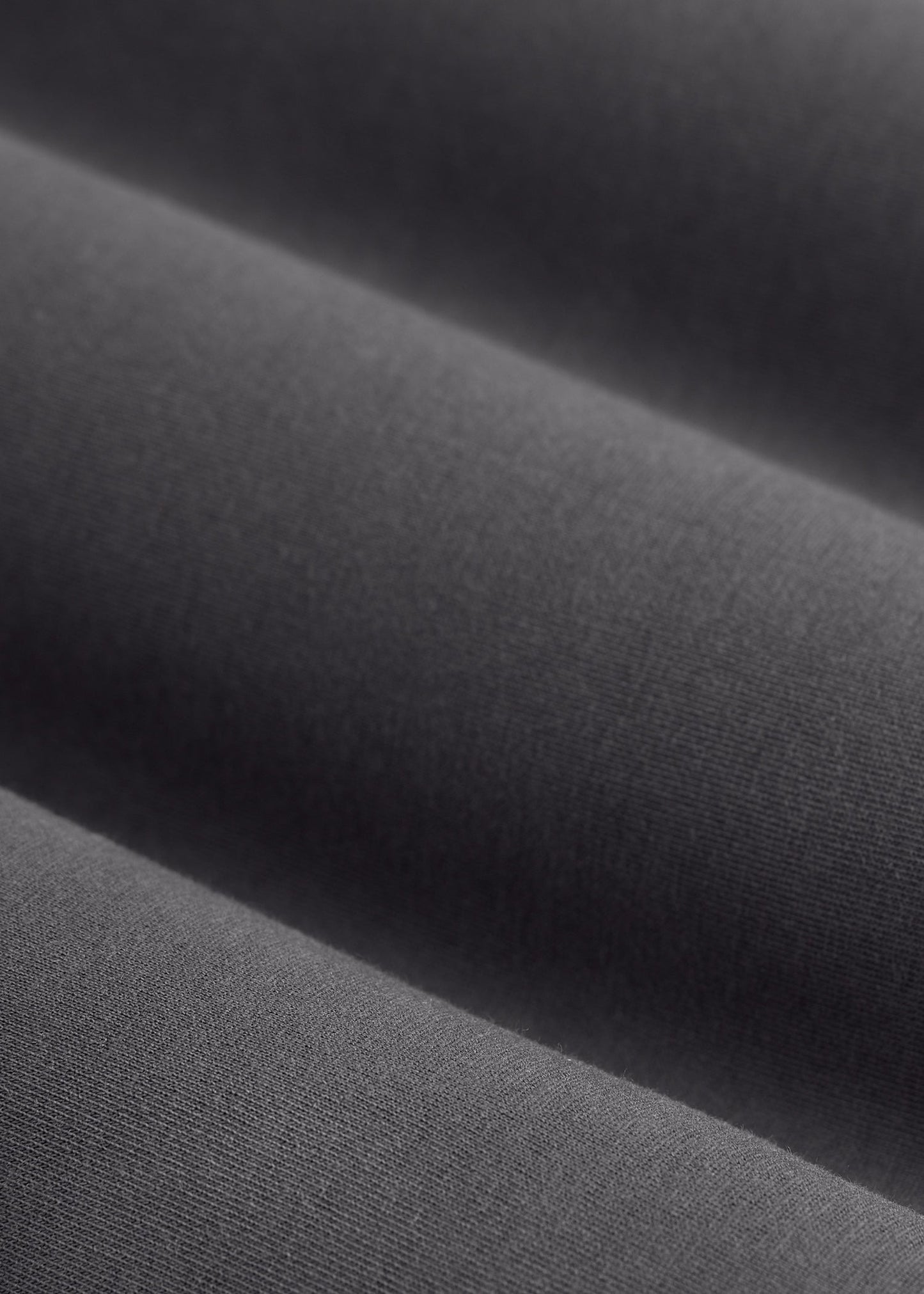 Tech Motion Fleece Hooded Popover for Tall Men in Iron Grey