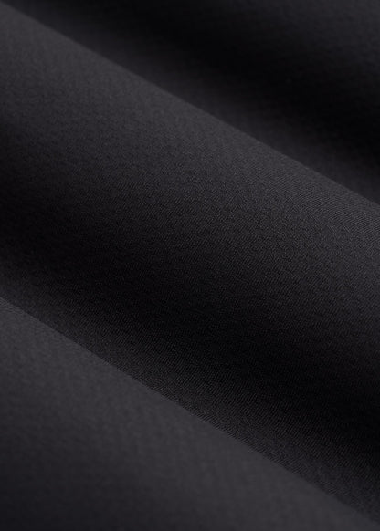 Active Sleeveless Polo Shirt for Tall Women in Black
