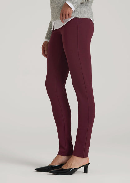 Flex Ponte Skinny High Rise Pant for Tall Women in Port Royale
