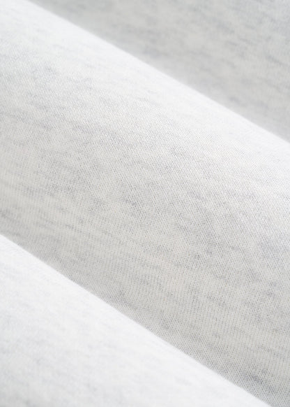 Wearever Fleece Open-Bottom Sweatpants for Tall Women in Heather Cloud White