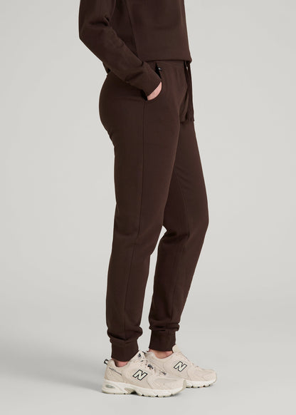 Wearever 2.0 French Terry Joggers for Tall Women in Espresso