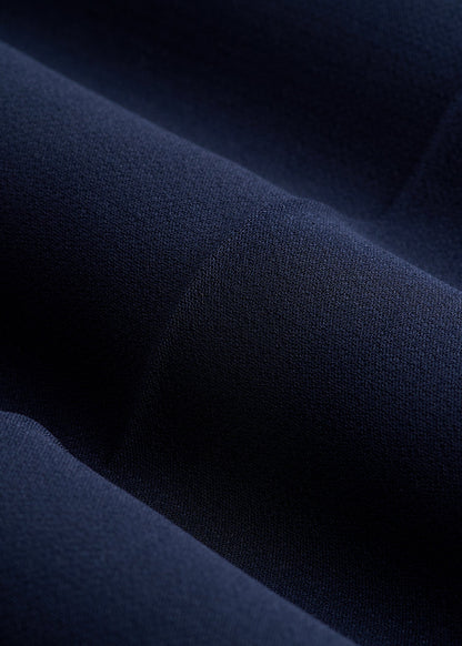 Wide Leg Pleated Dress Pants 2.0 for Tall Women in Navy