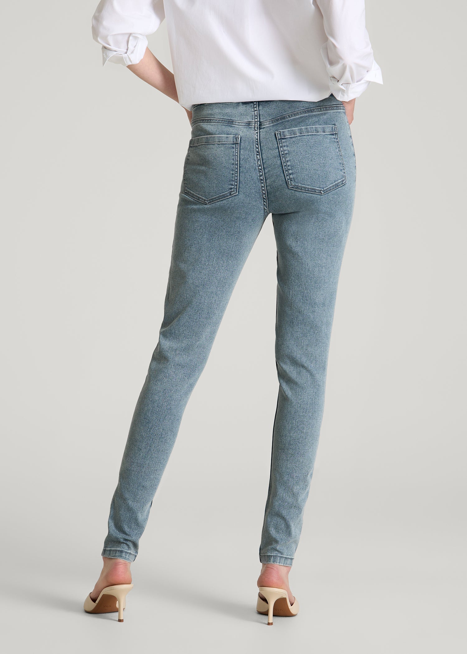 Women's Jeggings for Tall Women in Perfect Blue