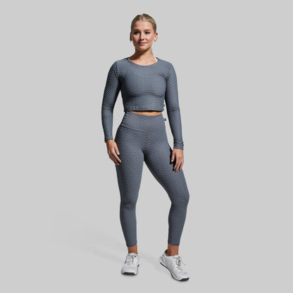 Summit Crop Top (Slate)